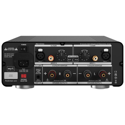 Amplificador de potencia estéreo de alta fidelidad SPL Performer s900