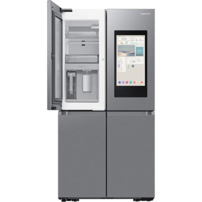 Refrigerador Samsung rf65dg9h0esref de 90 cm Family Hub™ con inteligencia artificial de 4 puertas y sistema de bebidas