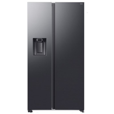 Samsung rs70f64kdfef side-by-side refrigerator + freezer 91cm h. 178