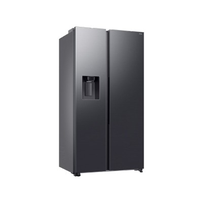 Samsung rs70f64kdfef side-by-side refrigerator + freezer 91cm h. 178