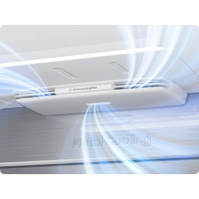 Frigorífico-congelador Samsung rf65dg960esref de 4 puertas, 92 cm de alto, 183 cm de ancho - acero inoxidable