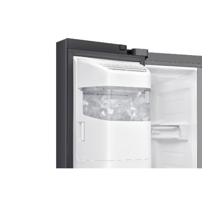 Lodówka i zamrażarka Samsung RS70F65KEFEF 91 cm Side-by-Side - antracyt