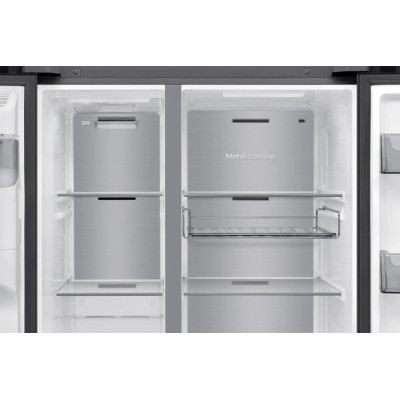 Samsung RS90F64EDFEF 91cm Side-by-Side Refrigerator and Freezer - Anthracite