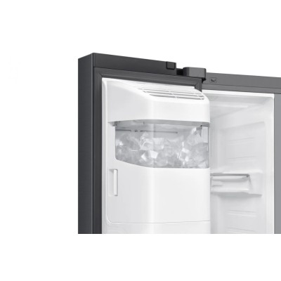 Réfrigérateur-congélateur côte à côte Samsung RS90F64EDFEF 91 cm - Anthracite