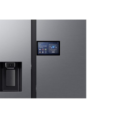 Réfrigérateur-congélateur côte à côte Samsung RS90F65EDTEF 91 cm - Acier inoxydable