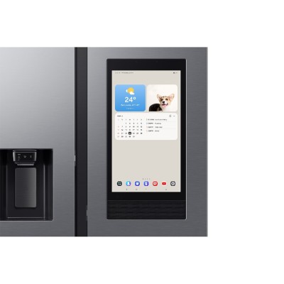 Samsung rs90f67betef Kühlschrank + Gefrierschrank Family Hub side by side 90 cm - silber