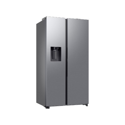 Frigorífico y congelador Samsung RS80F67KCTEF de dos puertas, 91 cm, color plateado