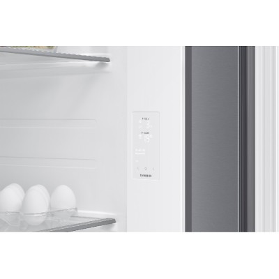 Samsung rs80f67kctef side by side kühlschrank + gefrierfach 91 cm - silber