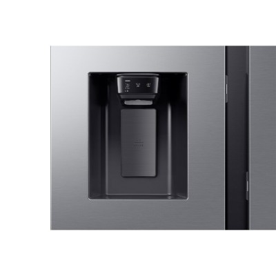 Samsung rs80f67kctef side by side kühlschrank + gefrierfach 91 cm - silber