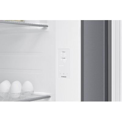 Lodówka i zamrażarka Samsung RS70F65KETEF 91 cm Side-by-Side – stal nierdzewna