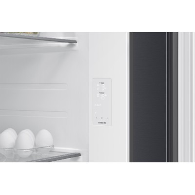 Lodówka i zamrażarka Samsung RS70F64KEFEF 90 cm Side-by-Side - antracyt