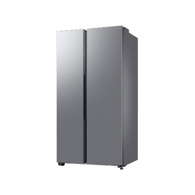 Lodówka i zamrażarka Samsung rs70f65qdtef side by side 91 cm - metalowa stal nierdzewna