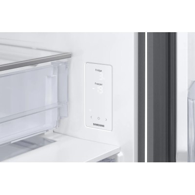 Samsung rb53dg706bs9ef First 75 Ai - Frigorífico-congelador independiente de 76 cm - acero inoxidable