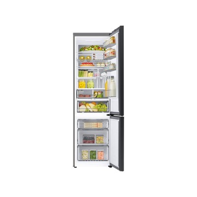 Réfrigérateur-congélateur pose libre Samsung rb38c7b6ab1 sur mesure 60 cm - anthracite