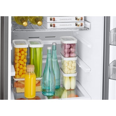 Samsung rb38c7b6ab1 Bespoke freestanding 60cm fridge-freezer - anthracite