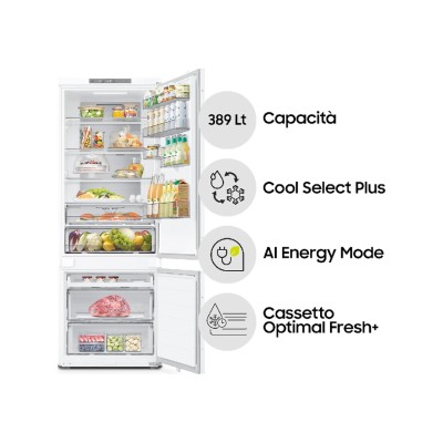 Samsung brb38g703eww Built-in fridge-freezer 70 cm h. 193 - Fisrt 75 Ai