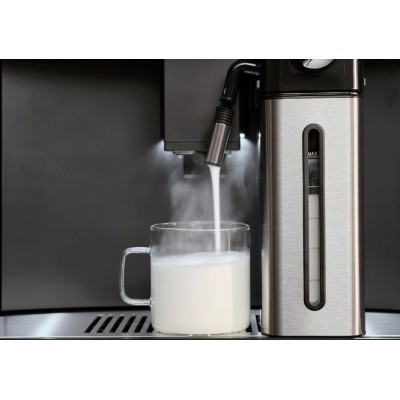 Cafetera empotrable Aeg PSC8000T Serie 8000, 46 cm de alto, hierro fundido negro
