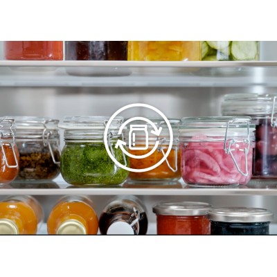 Tiroir sous vide intégré Aeg nkv914t, hauteur 60 cm, noir mat
