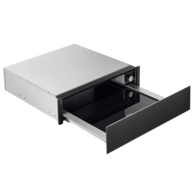 Cajón calentador de alimentos Aeg od8k11t, 14 cm de alto, negro mate