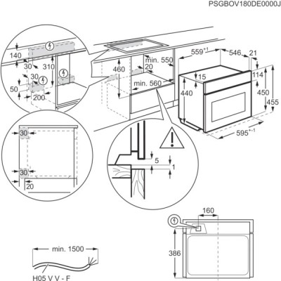 Aeg nkk8n721t Serie 8000 Mealassist Combiquick kuchenka mikrofalowa kombinowana h. 45 cm matt black
