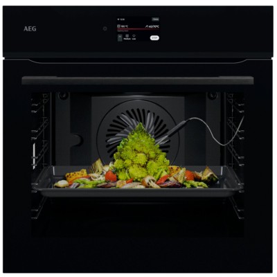 Four pyrolytique encastrable AEG NBE7P731AB Série 7000 Mealassist 60 cm, noir