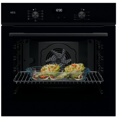 Horno empotrable Aeg NBU5A20SB Serie 5000 Surroundcook de 60 cm, negro