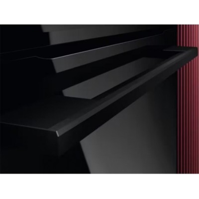 AEG NKM5N401B Serie 5000 Einbau-Mikrowelle mit Grillfunktion, 45°C, schwarz