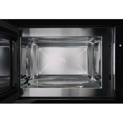Four à micro-ondes encastrable AEG NMB6G171SB avec grill H 37 noir