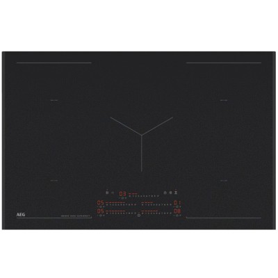 Płyta indukcyjna Aeg nik85m00az Series 6000 80 cm matowa czarna ceramika szklana