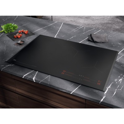 Płyta indukcyjna Aeg nii84r00fb Series 6000 80 cm z czarną ceramiką szklaną