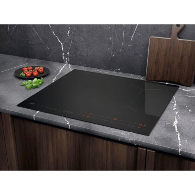 Placa de inducción Aeg nio64b00ib Serie 6000 de 60 cm con vitrocerámica negra