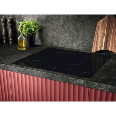 Placa de inducción Aeg oio64a00fb Serie 5000 de 60 cm con vitrocerámica negra