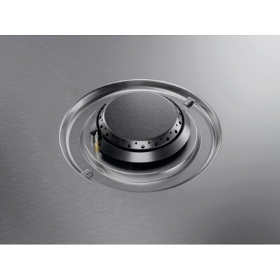 Plaque de cuisson à gaz AEG HGB64423UZ Série 7000, 60 cm, acier inoxydable