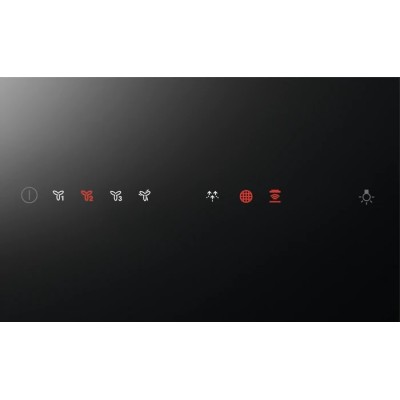Aeg dde5960b Sere 8000 90cm black downdraft cooker hood