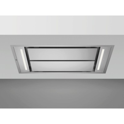 Okap sufitowy do zabudowy Aeg ndc7792sm seria 7000 silencetech 90 cm stal nierdzewna