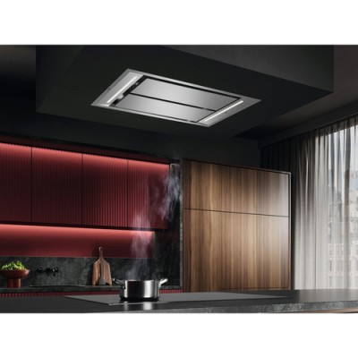 Okap sufitowy do zabudowy Aeg ndc7792sm seria 7000 silencetech 90 cm stal nierdzewna