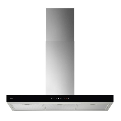 Okap ścienny Aeg gb67d91hl 90cm ze stali nierdzewnej - czarny