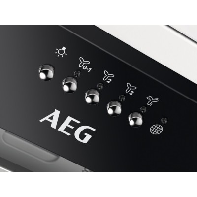AEG DGE5861HR Einbau-Dunstabzugshaube, 80 cm, schwarz