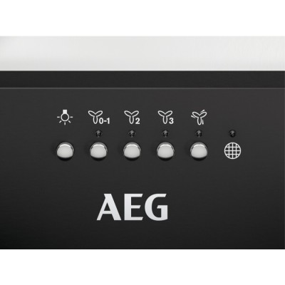 Hotte encastrable AEG DGE5861HR sous meuble 80 cm noire