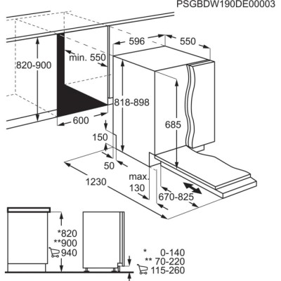Aeg fsk63657p fully integrated dishwasher 60 cm