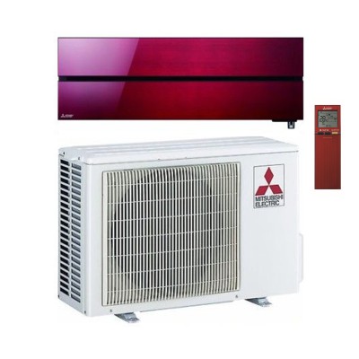 Mitsubishi MSZ-LN Kirigamine Style Inverter-Klimaanlage + Wärmepumpe, Rot