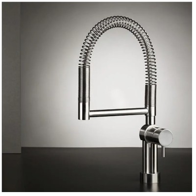 Mina Twist 9700 2-jet stainless steel kitchen mixer tap