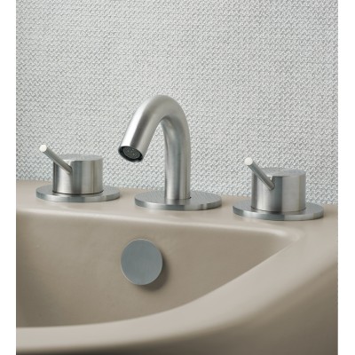 Bidet 11890 Bateria bidetowa Italic z pokrętłami 3-otworowymi