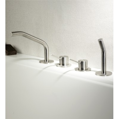 Mina 11925 Corsivo bathtub faucet with shower head