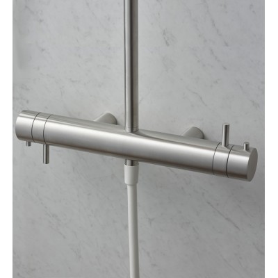 Mina 11TH22 Double thermostatic shower set + wall-mounted hand shower