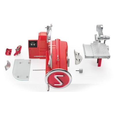Coupe-volant semi-automatique Sirman 11358302S Legend 350 LS, rouge