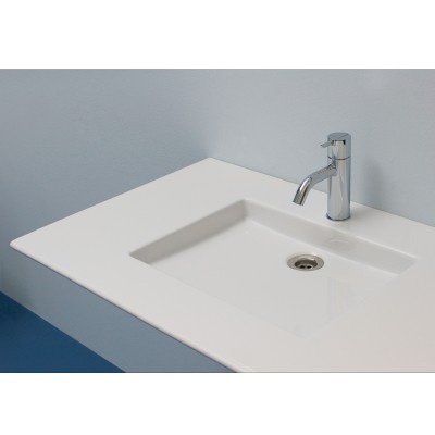 Rapsel Albeus wall-mounted washbasin 80 cm white ceramic