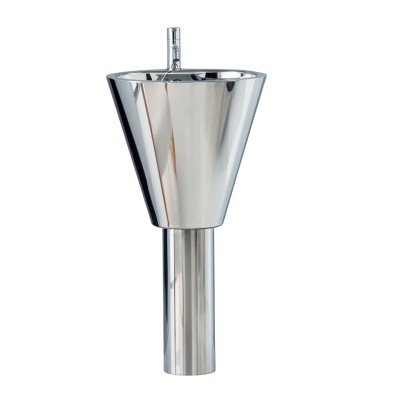Rapsel Euclide freistehendes Spülbecken 50 cm Edelstahl