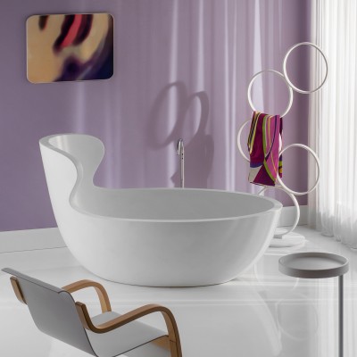 Baignoire îlot Rapsel Arne 166 cm