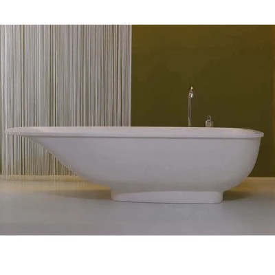 Rapsel Kea freistehende Badewanne 180 cm weiß